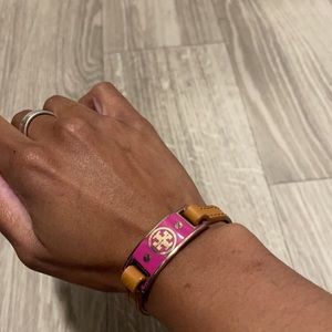 AUTHENTIC TORY BURCH LEATHER BRACELET